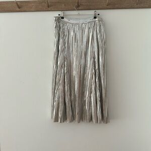 EUC_Silver Skirt Maeve Dry Clean